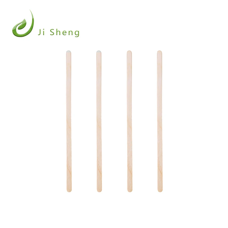 Factory price Eco-friendly biodegradable wood coffee stirrer with best quality and low price