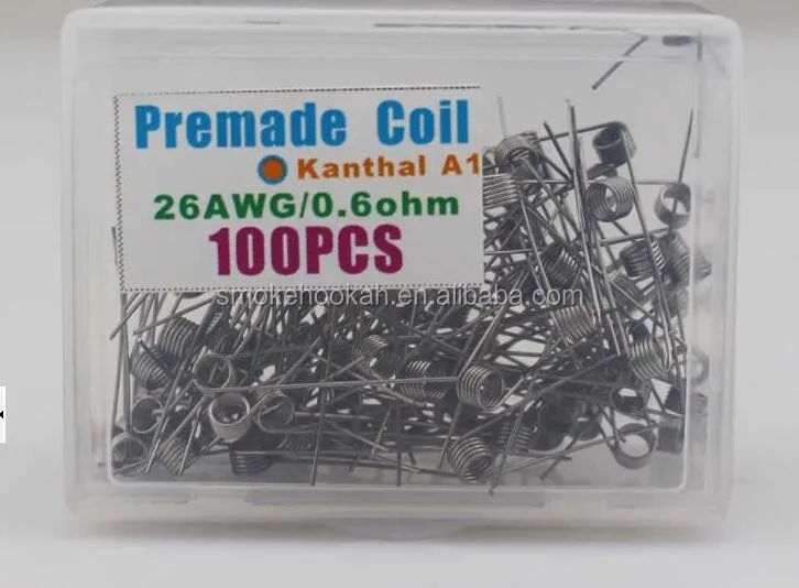 alibaba supplier new arrival Premade coil for RDA,RTA , the single prebuilt coil