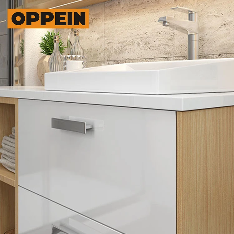 Oppein factory direct wholesale waterproof bathroom cabinet