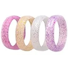 Fashion Design Silicone Wedding Finger Ring And Band
