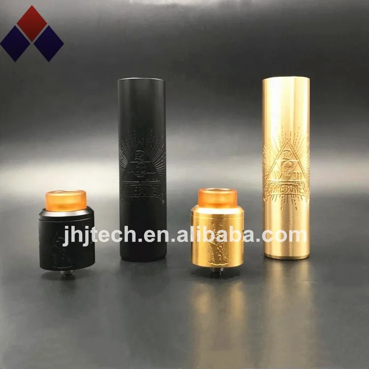 
2019 Newest Wholesale Vaporizer Hardware Mechanical Mod Electronic Cigarette Mech Mod with RDA Barebones Mod kits 
