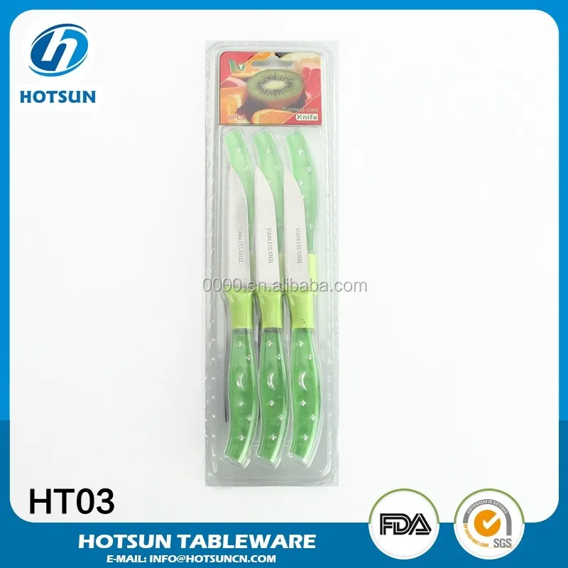 Italy Stainless Steel Knife with PP Handle, Fruit Knife