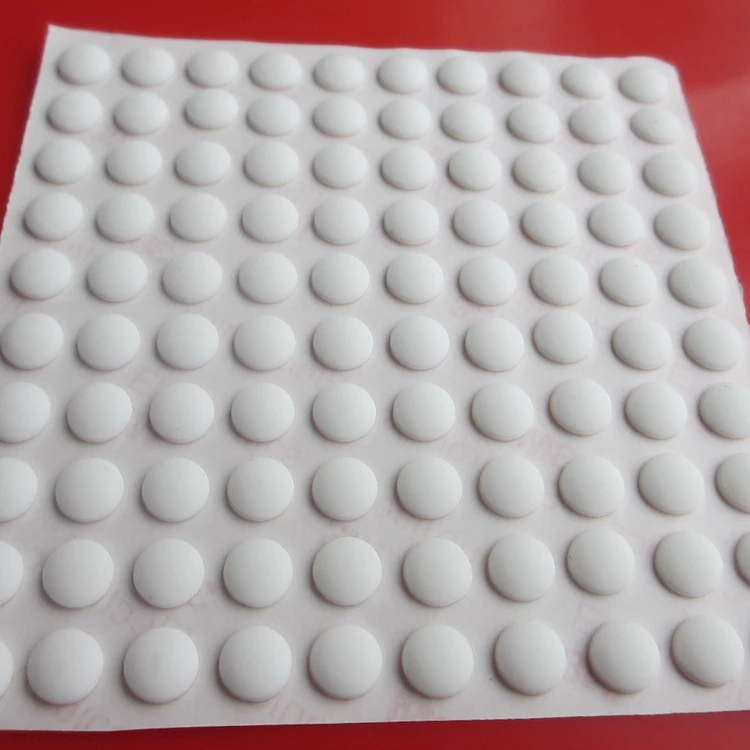 Anti Slip Silicone Rubber Adhesive Bumper Pads / Feet Pads