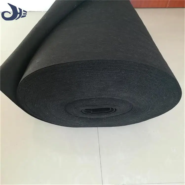 Оптовая продажа по заводской цене, нетканые технологии, нетканый войлок, полиэстер, войлочный ковер для использования в багажнике автомобиля