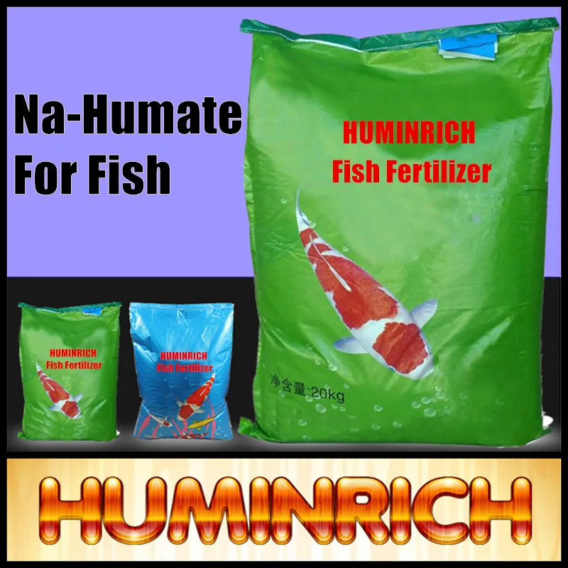 HUMINRICH Sodium Humate Aquarium Fish Manure Fertilizer