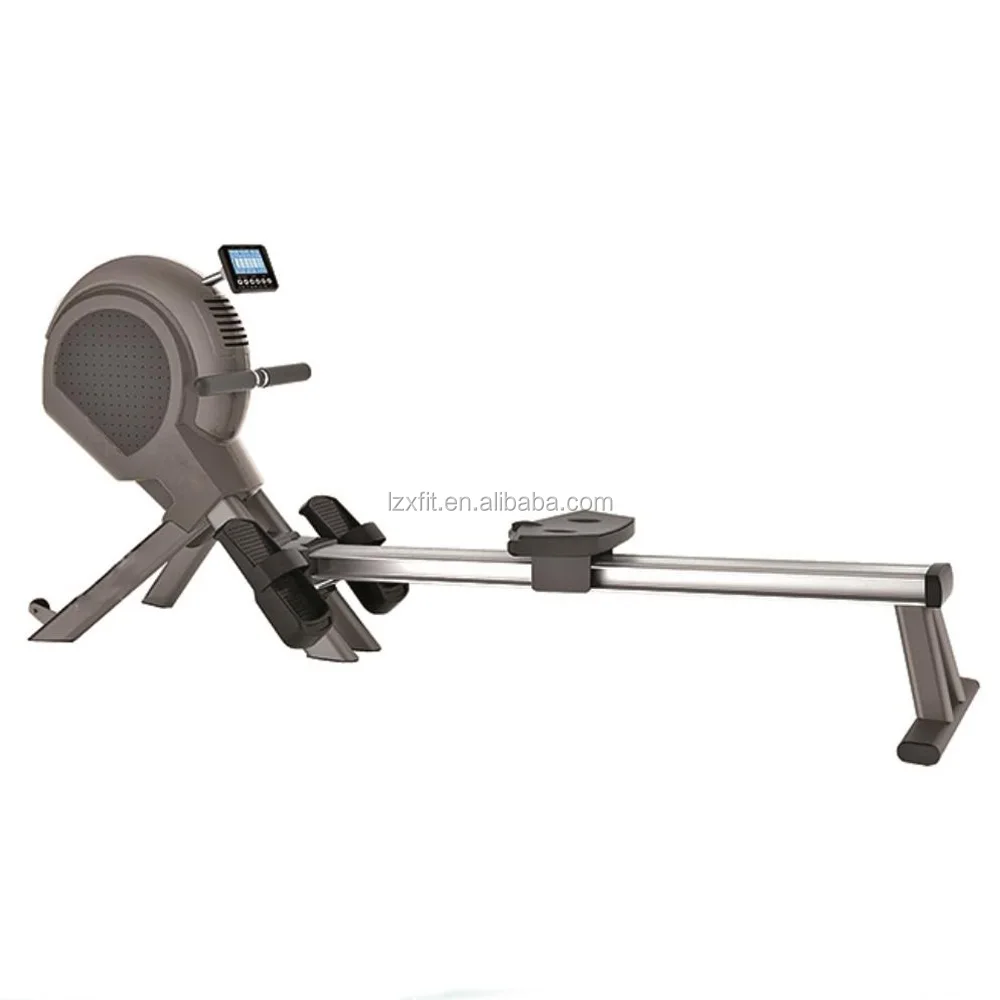 LZX-H1 body exercise air rower machine rowing machine with monitor