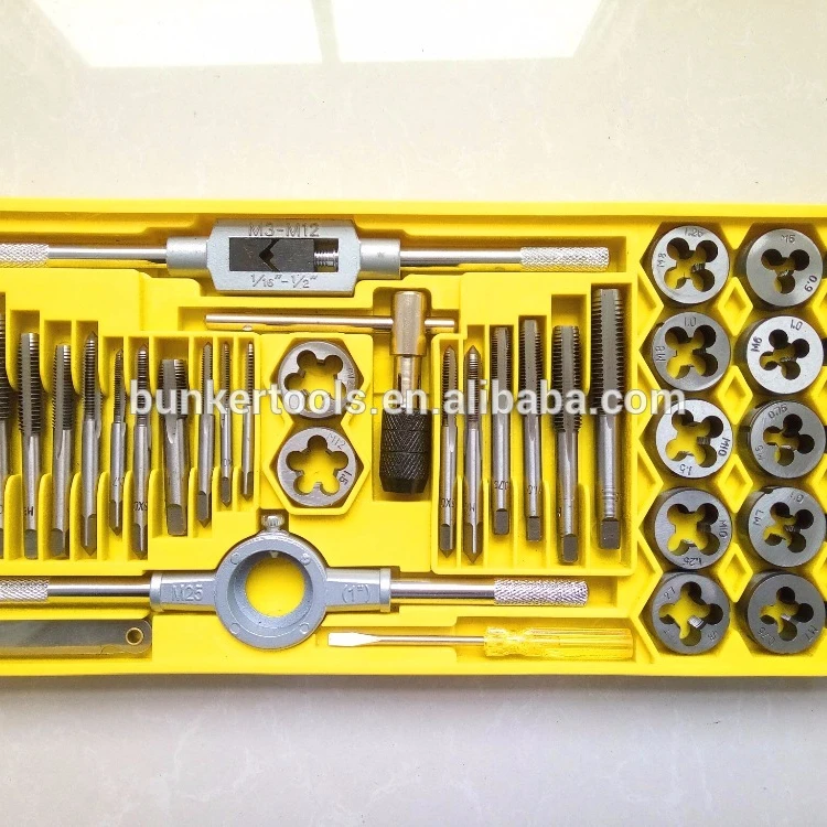 
40pcs tap and die set 