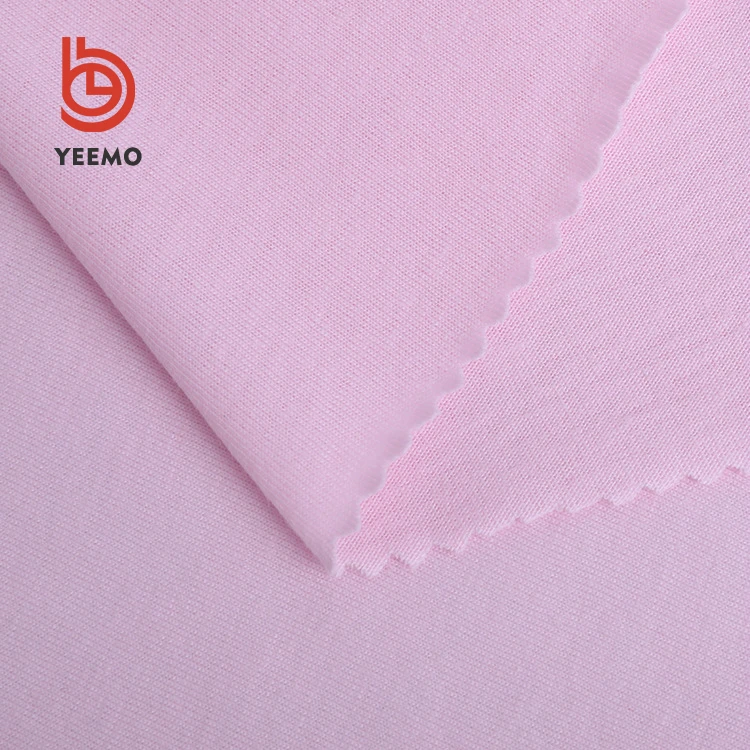 Низкая MOQ трикотажные 100% хлопок лайкра один Джерси ткань Tela De Algodon