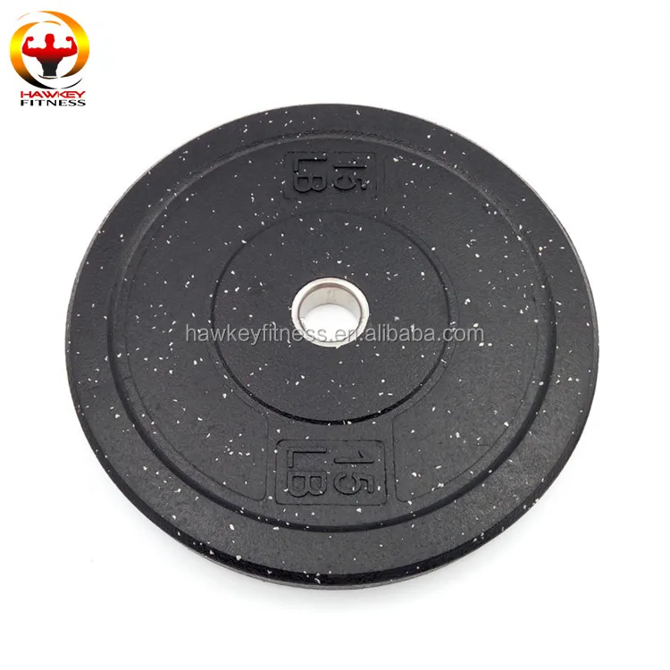 
Gym training crumb hi-temp bumper plates,Black rubber bumper plates 