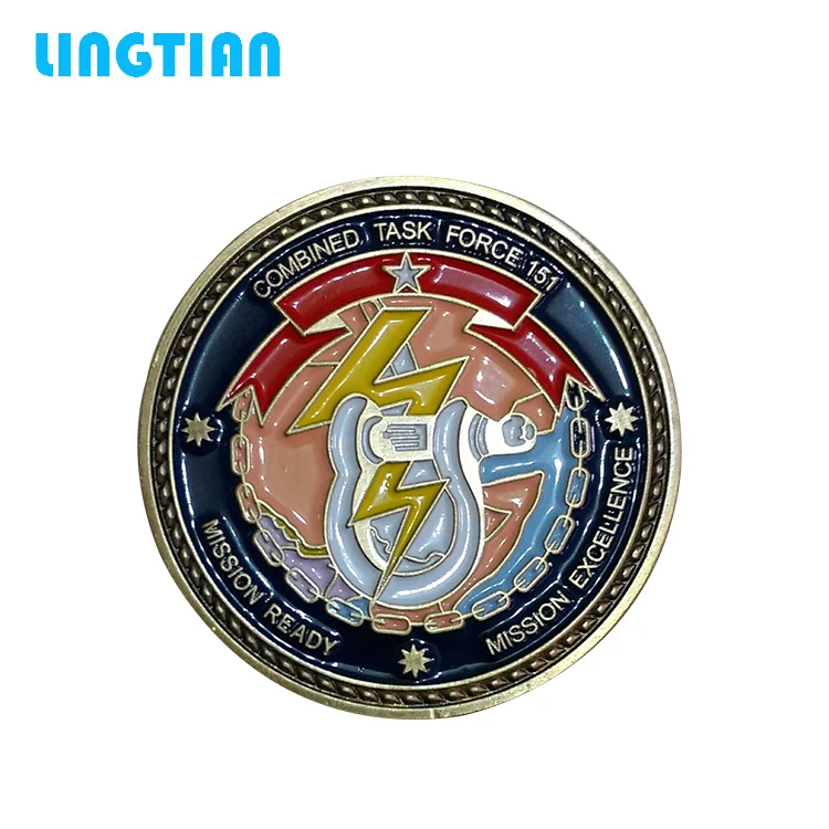 LINGTIAN Custom Metal Stamping Old Coins /Replica Euro Coins