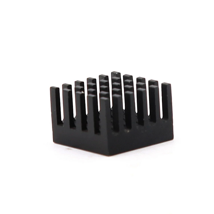 Extruded Heat Sink, BGA Heatsinks, Black Anodized Heatsink with Aluminum