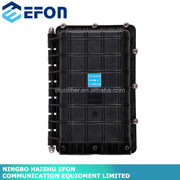 Волоконно-оптических закрытие соединения 6 ПОРТА горизонтального типа В тип линии 24 ядро волоконно-оптические закрытие