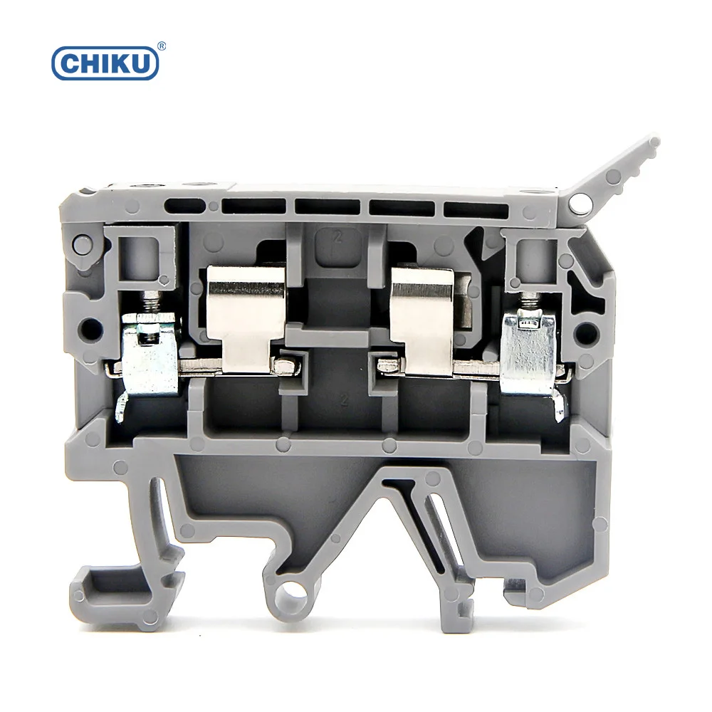 SAK 4mm Fuse Terminal Block din rail connectors weidmuller type 6.3A