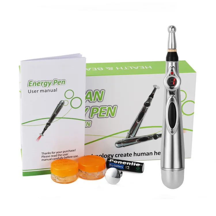 Домашнего использования массаж тела энергия пера электронный Меридиан пера электро-акупунктуры пера