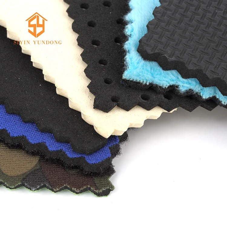 Customized SBR SCR CR Camo Neoprene Fabric Kain/Fajas Printing Neoprene Textile Fabric Cheap