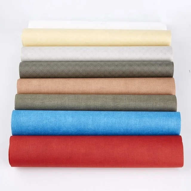 China Wholesale Colorful Embossed Wrapping Paper Fancy Linen Paper