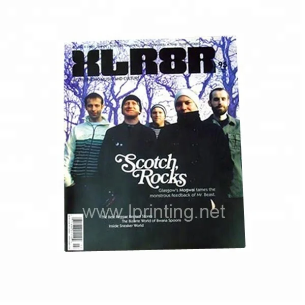 Professional printing hot sale monthly adult audience type full color magazine book