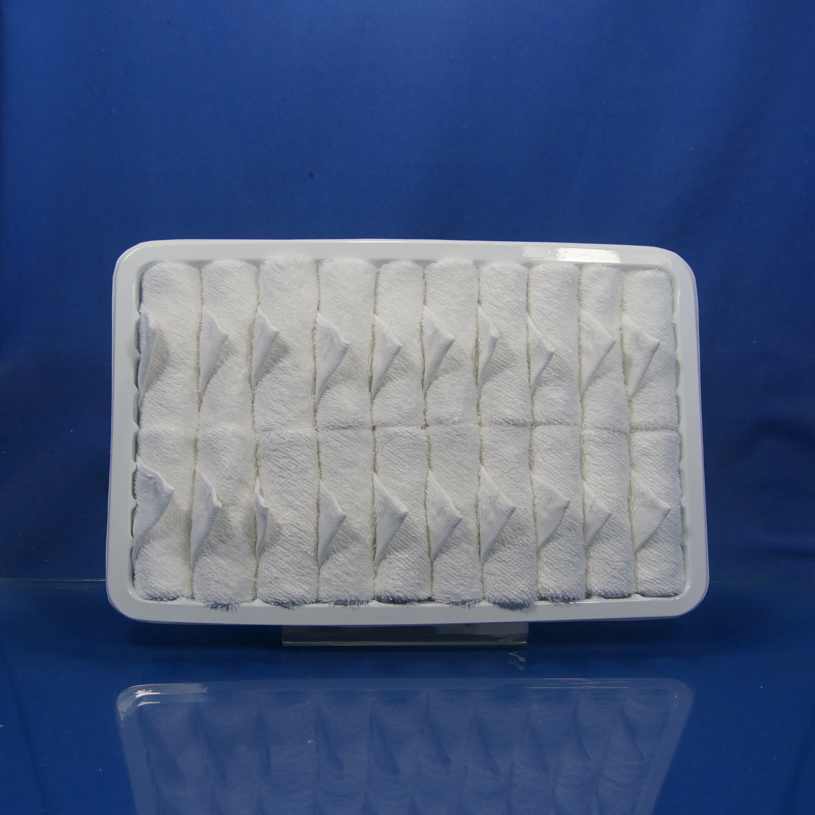 
 Роскошное одноразовое махровое полотенце для лица с Саше  