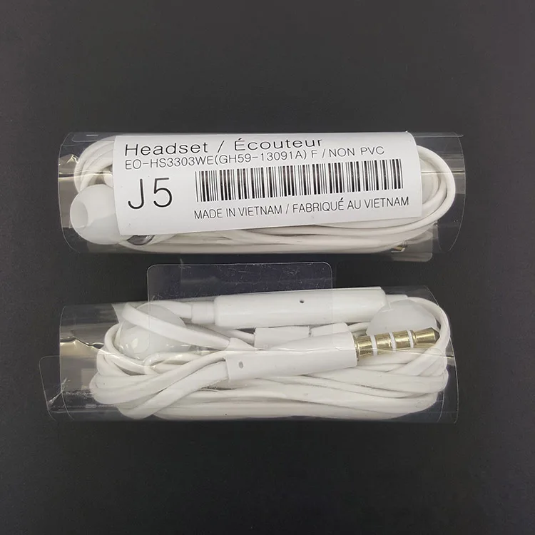 
MIC+ VOLUME colorful handfree S4 handfree j5 earphones mobile phones earphone for samsung earphone 