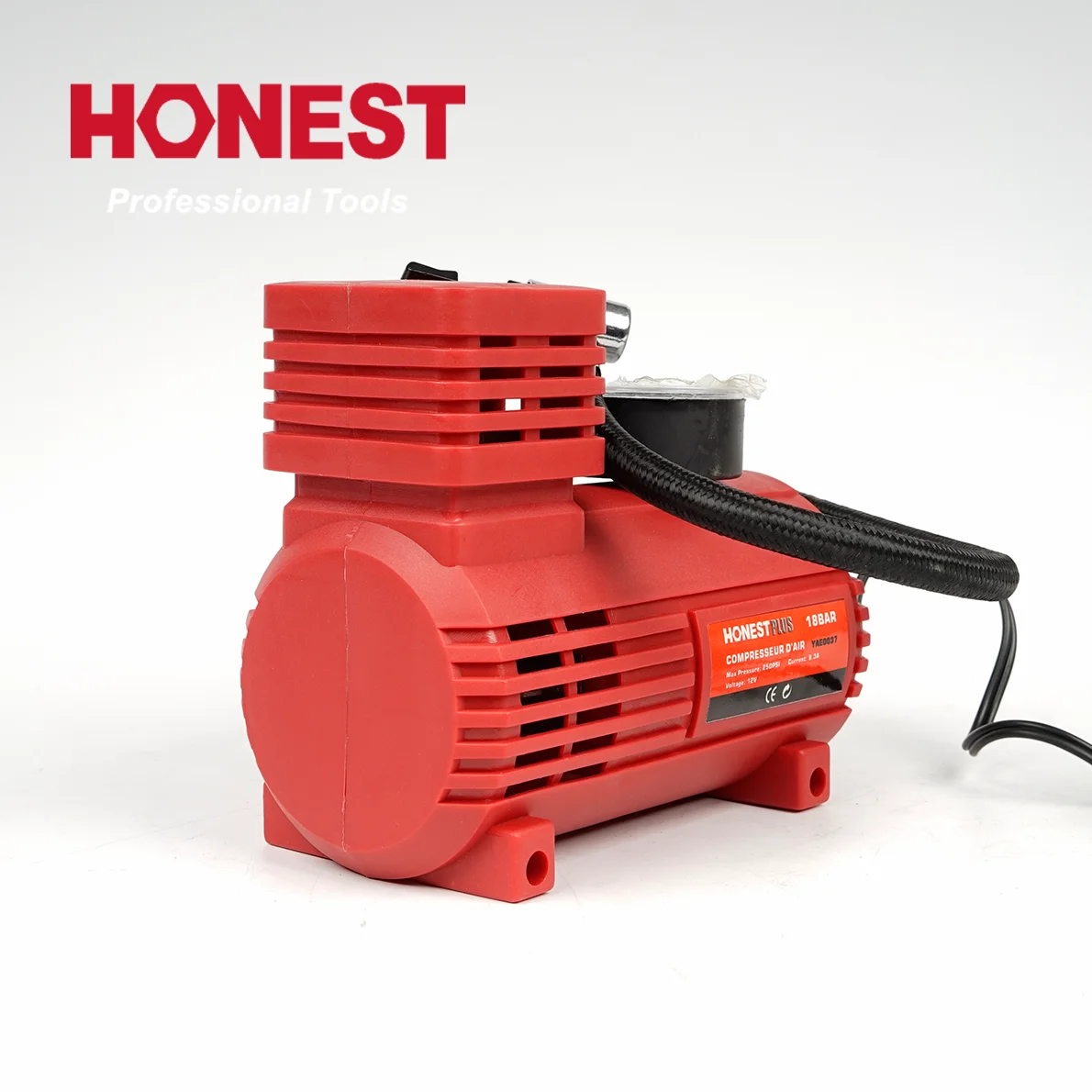 
Electric Portable Mini High Pressure Compressors machinery 12V DC mini Tire Inflator Gauge Pump250 PSI Bar car Air Compressor 