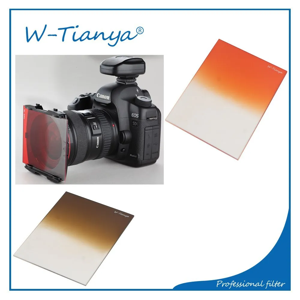 wholesale 84*100mm Cokin P Series Gradual Grey Filter for camera