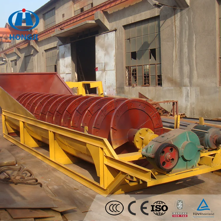 Low Consumption Quartz River Sand Screw Washing Machine For Sale