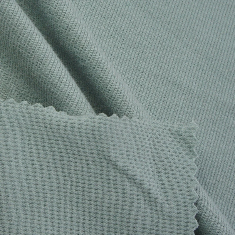 
40s organic underwear knitted 95 cotton 5 spandex fabric for single jersey 