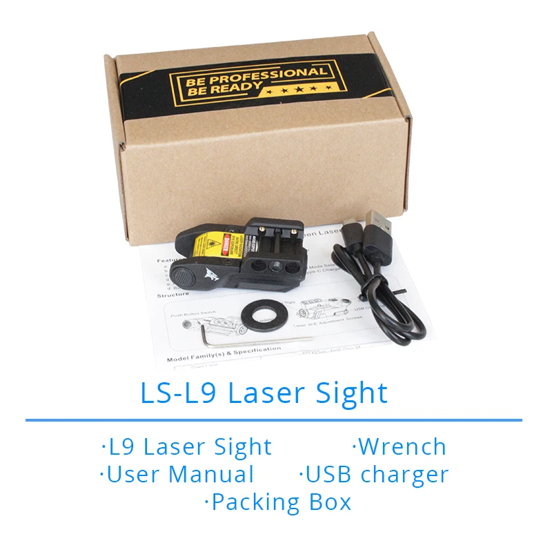  Laserspeed компактный перезаряжаемый пистолет-лазер 9
