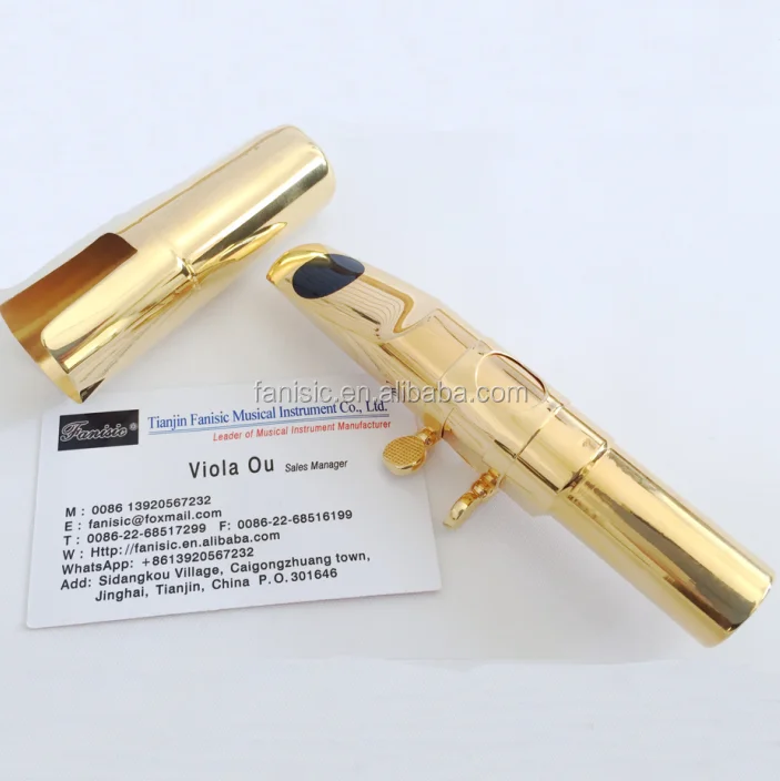 Аксессуары для инструментов woodwind, баритон, саксофон, металлический мундштук