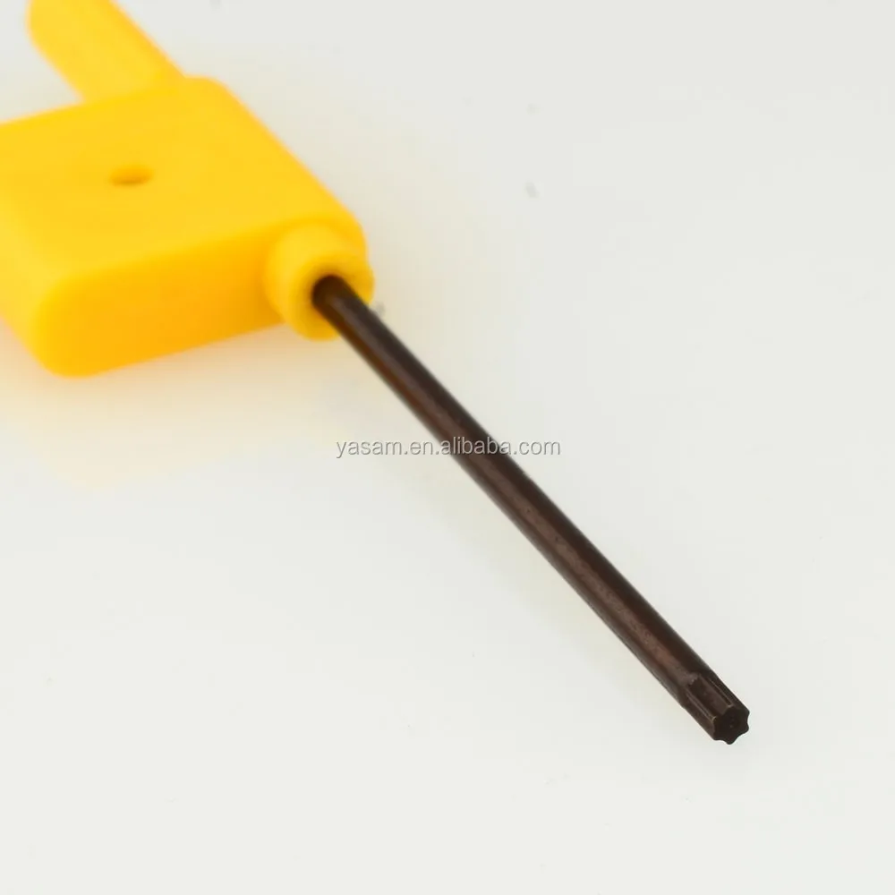 T7 T8 T10 T9 T15 T20 T25 Flag Torx mini screwdriver for tool holder