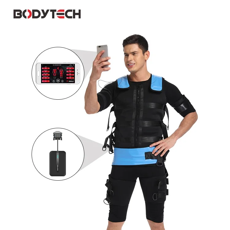 EMS Group Workout Machine with Jacket Electroestimulation for gym fitness