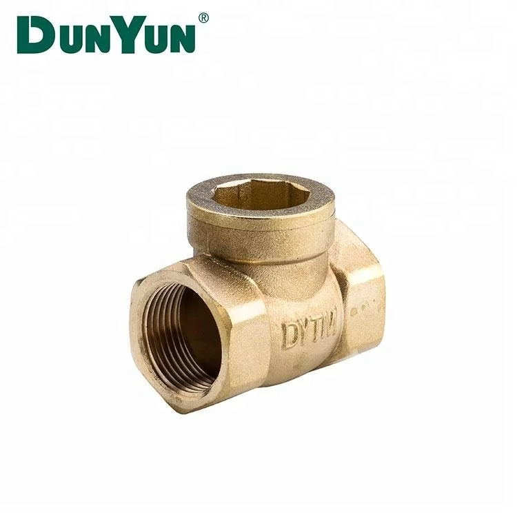 High Quality Brass swing check valve non return water check valve for plumbing system