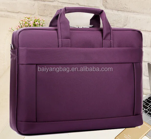 Custom nylon waterproof men & lady laptop bag, laptop briefcase