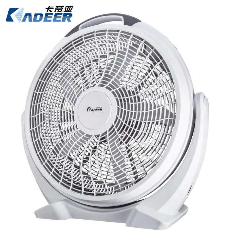 New Model Rotating Round Box Fan with Remote Control