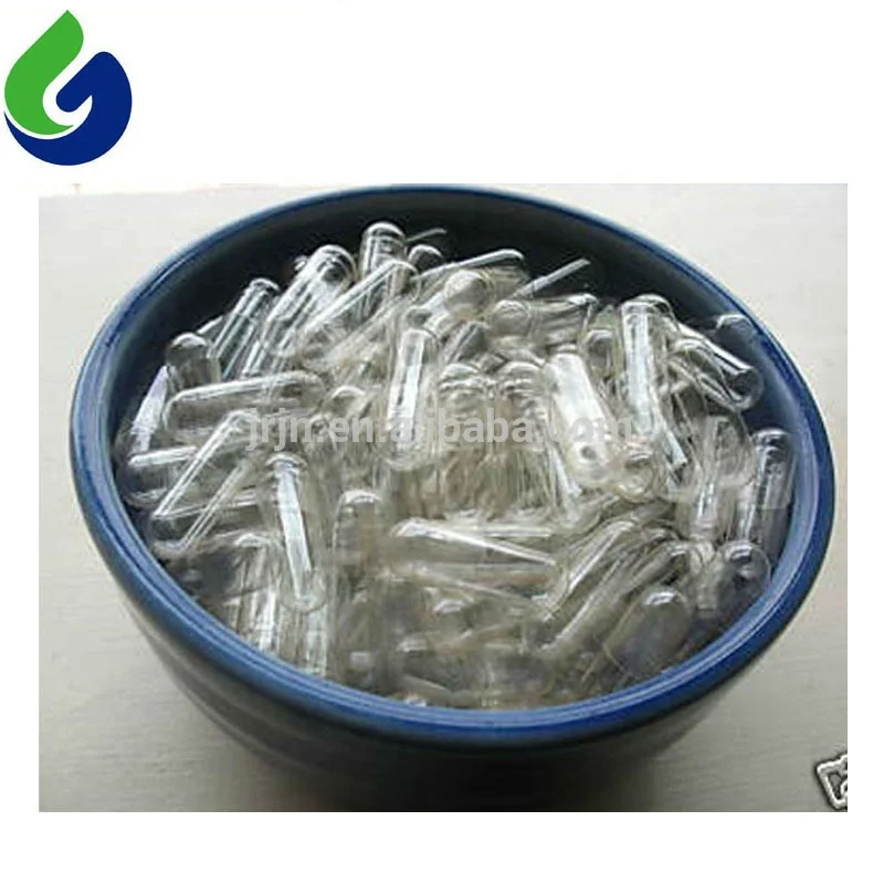 Certificated HPMC transparent empty vegetable capsule size 00#