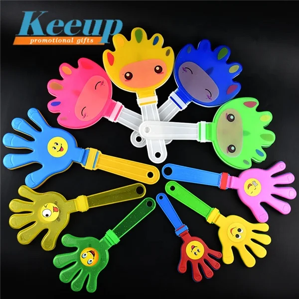 PP Plastic cheering finger  Type and Hand Clap toy PP hand clapper