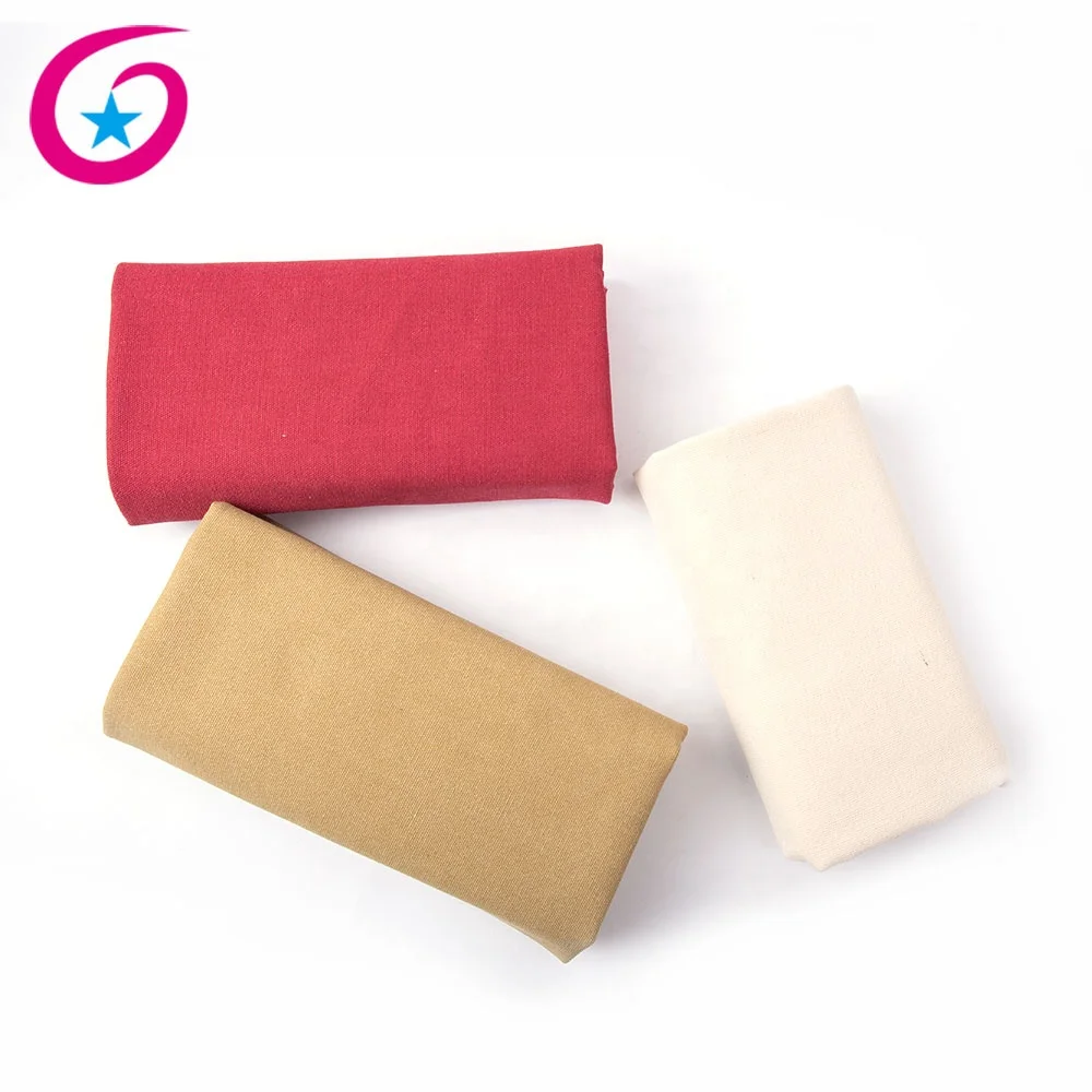 
Cotton Polyester Recycled Pigment Dye 12oz Washed Canvas Fabric 
