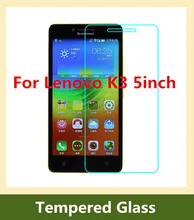 9H 2.5D arc edge Explosion-proof LCD Front Tempered Glass Film for Lenovo K3 /Lenovo A6000 5 inch anti-sratch Screen Protector