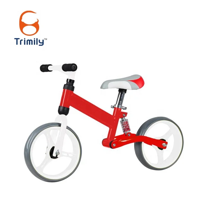 kids balance bike no pedal 12 inch EVA wheel baby toy for 2-4 years child walk car with super shock absorber