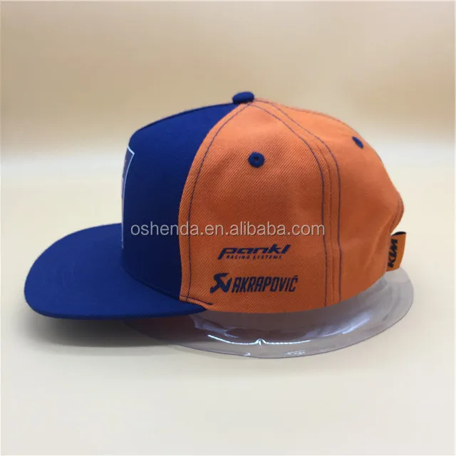 custom 6 panel flat brim blank starter snapback caps wholesale