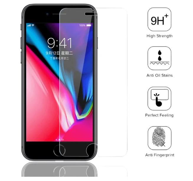 Newest phone screen protector for iphone tempered glass screen protector