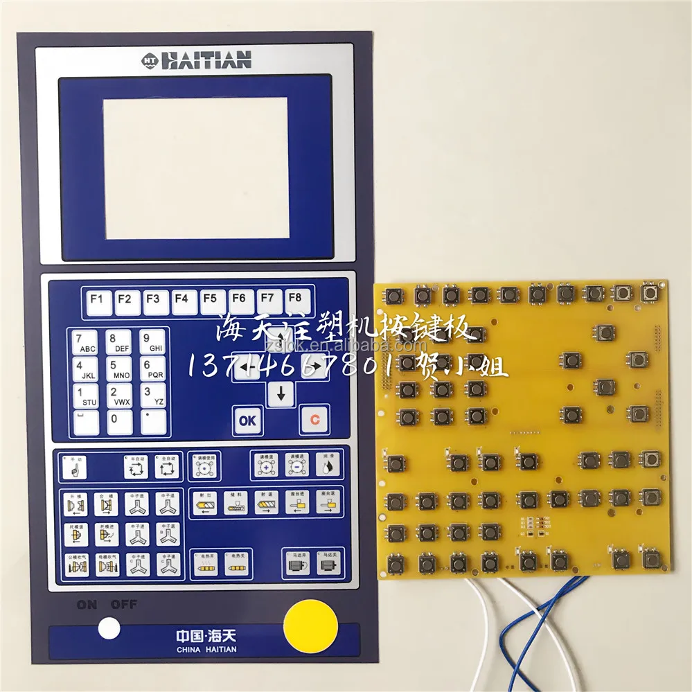 Клавиатура HT2647KM2 HT2647KM3 для машин для литья под давлением в Гаити, клавиатура системы управления TECH1 TECH2 AK628 Q7 Q8