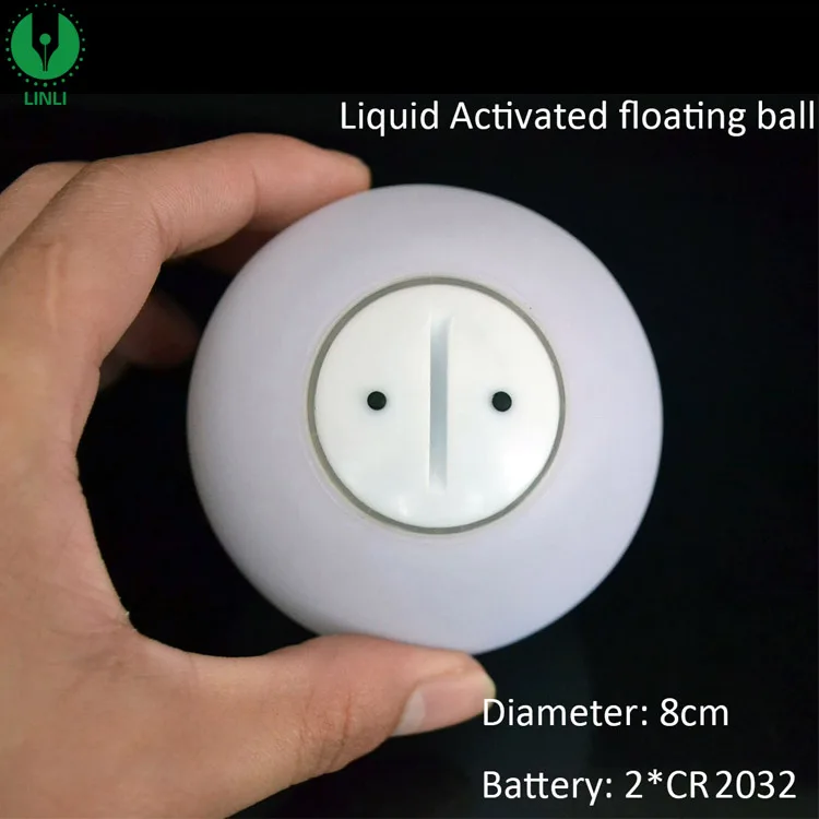 
Plastic Mood Light Ball Led Floating Waterproof Pool Led Light Ball 