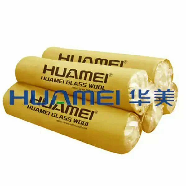 Huamei  CE   Standard    NIce   quality    glass wool blanket  roll insulation