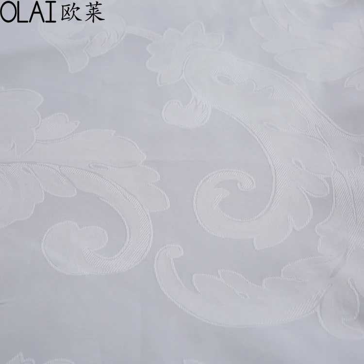 100% custom printed satin fabric with TC 200- TC500 thread count