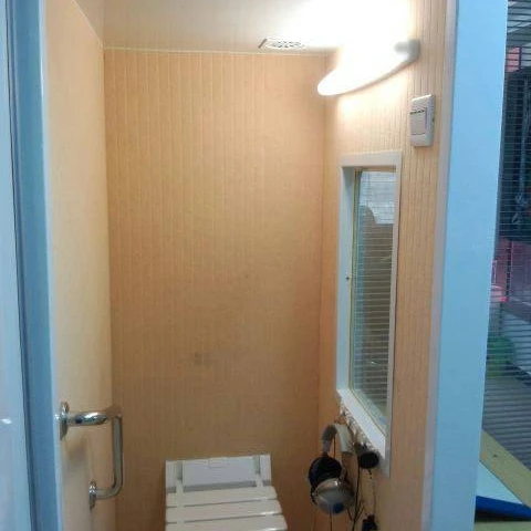 audiometry booth (cabin) for hearing lost test