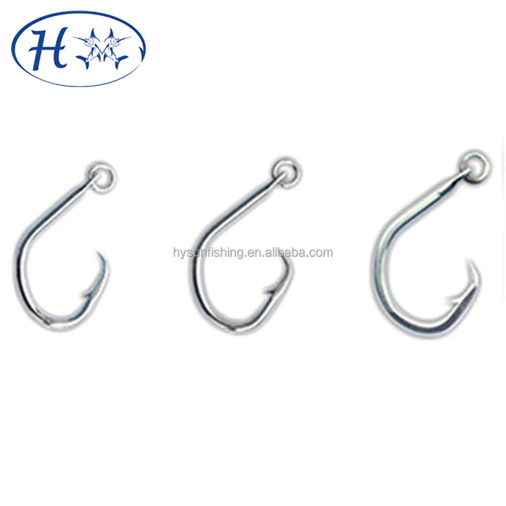 
Stainless Steel Circle hook Strong fishhook,Tuna Fishing Hooks manufacture 