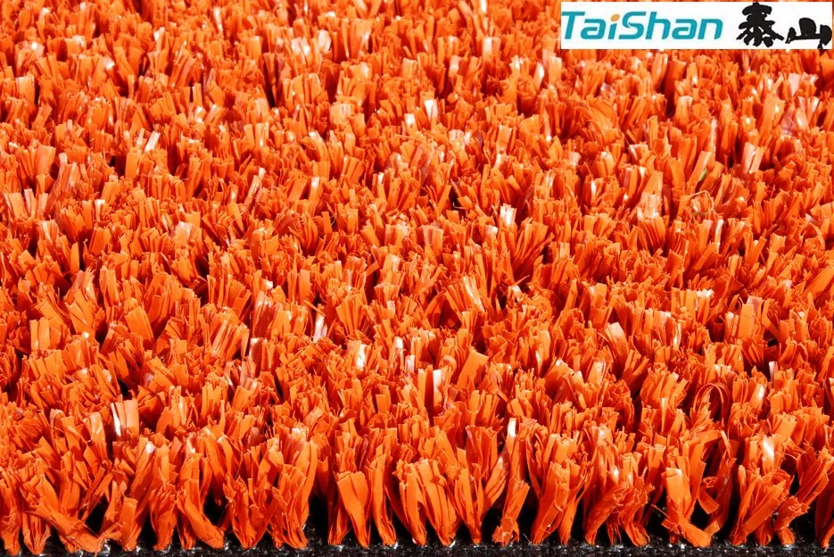 Artificial grass for badminton court mat