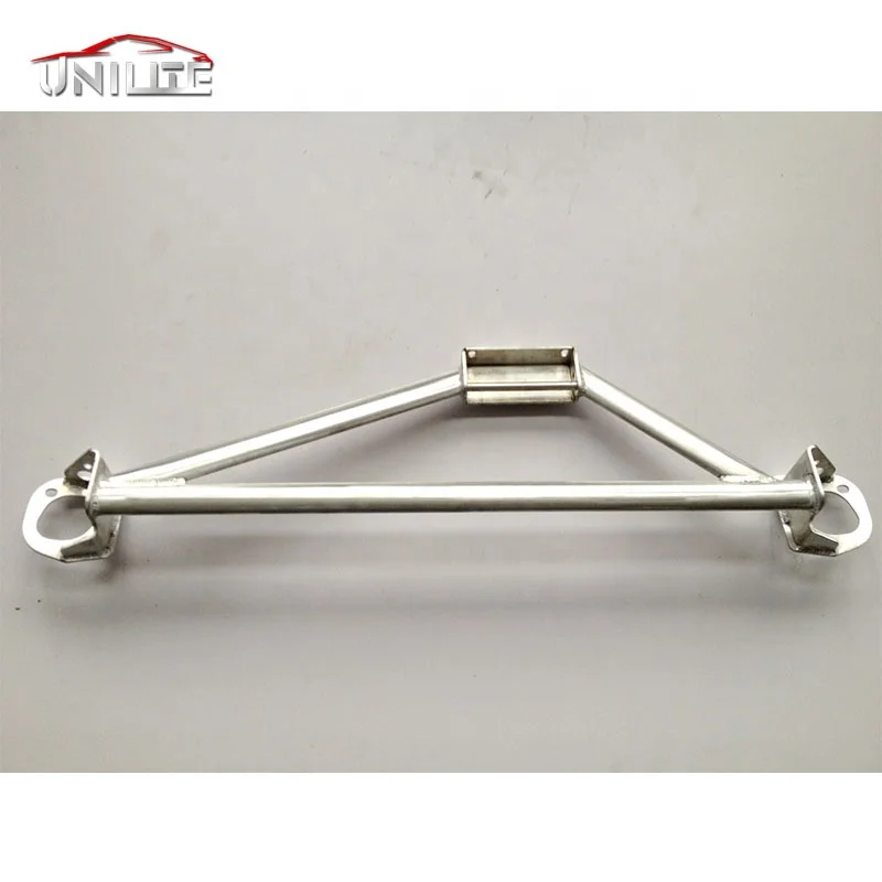 For 1992-2000 H*onda C*ivic Front Upper 3-Point Aluminum Red Brace Strut Tower Bar