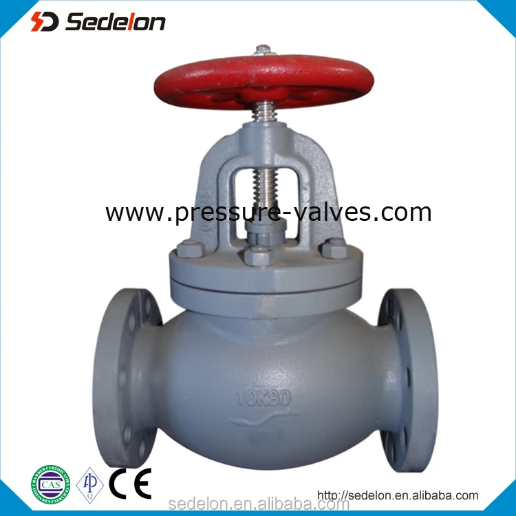 
Cast steel SDNR globe check valve 